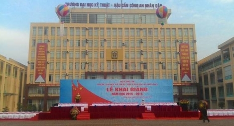 Trường Đại học Kỹ thuật - Hậu cần CAND tuyển cán bộ, giáo viên