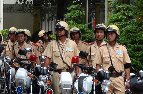 CSGT TP HCM ra quân tuần tra, kiểm soát dịp lễ 30-4 và 1-5