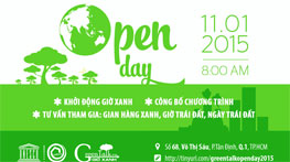 Ngày hội Open Day 2015 kêu gọi mọi người hành động vì môi trường
