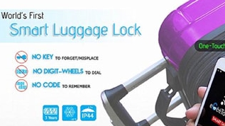 Ứng dụng smartphone mở khóa vali du lịch