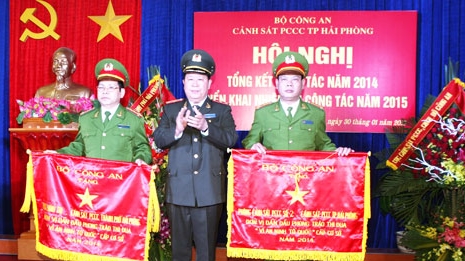 Cảnh sát Phòng cháy, chữa cháy TP Hải Phòng triển khai công tác năm 2015
