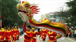 Hà Nam tổ chức liên hoan múa lân sư rồng