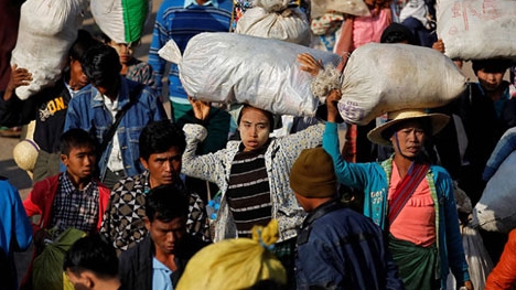 Gia tăng căng thẳng Trung Quốc - Myanmar
