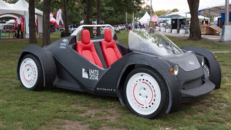 Chế tạo xe hơi từ... máy in 3D