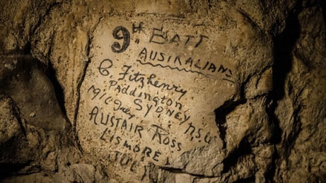 Phát hiện thông điệp của người lính từ Thế chiến I