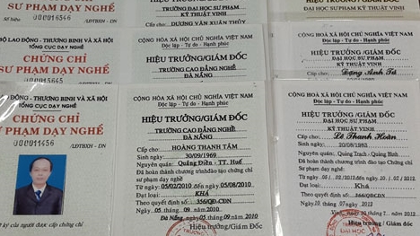 Bài học từ vụ án sử dụng chứng chỉ giả để được xét tuyển giáo viên dạy lái xe