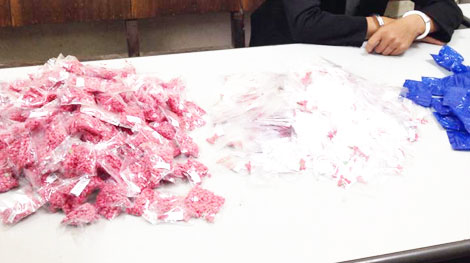 Bắt giữ 78.000 viên hồng phiến