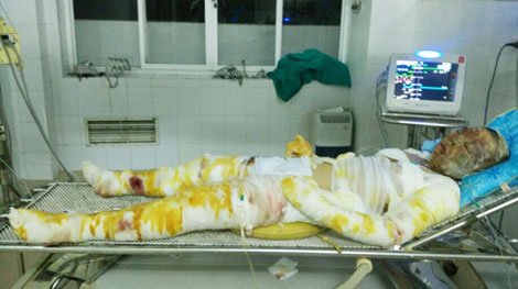 Xin hãy cứu giúp 3 mẹ con đang nguy kịch