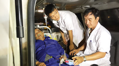 Các tàu SAR của Danang MRCC cứu thành công nhiều trường hợp ngư dân bị nạn trên biển