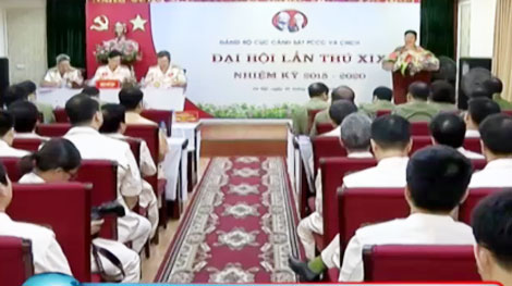 Đại hội Đảng bộ Cục Cảnh sát phòng cháy, chữa cháy và cứu nạn, cứu hộ