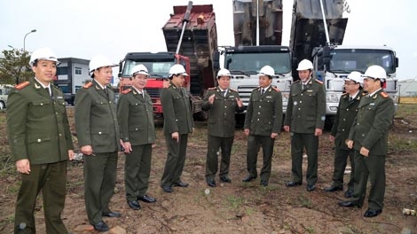 Thứ trưởng Bùi Văn Thành dự lễ khởi công công trình tại Khu Công nghiệp An ninh