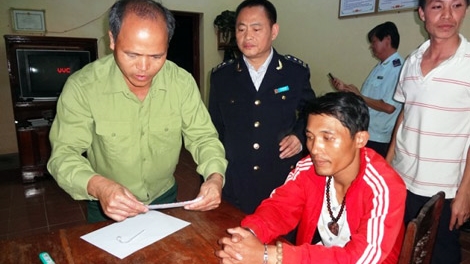 Biên phòng liên tiếp bắt 2 vụ vận chuyển ma túy qua cửa khẩu