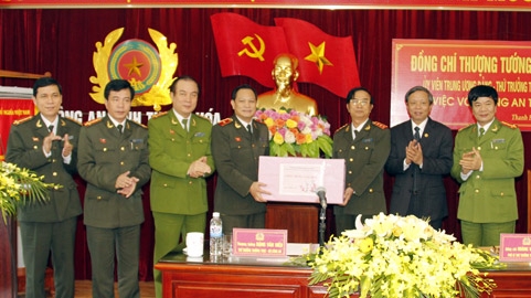 Thứ trưởng Thường trực Đặng Văn Hiếu kiểm tra công tác tại Thanh Hóa