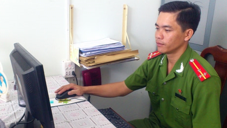 Bí thư Đoàn Công an huyện ‘làm theo lời Bác’