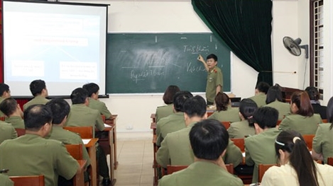 Thông báo tuyển dụng công dân vào làm cán bộ, giáo viên Học viện ANND