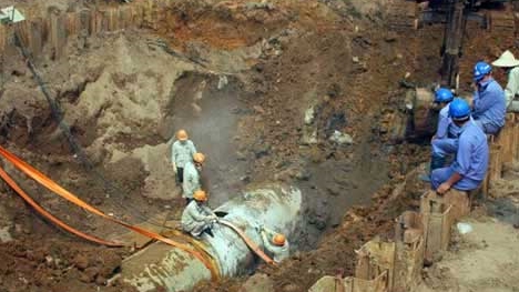 Tháng 8 mới khởi công tuyến đường ống nước sạch sông Đà thứ 2