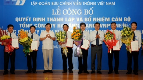 VNPT thành lập 3 Tổng công ty