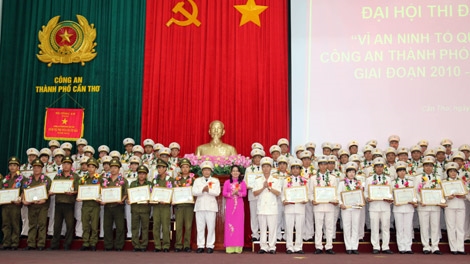 Công an TP Cần Thơ tổ chức Đại hội thi đua 'Vì An ninh tổ quốc'