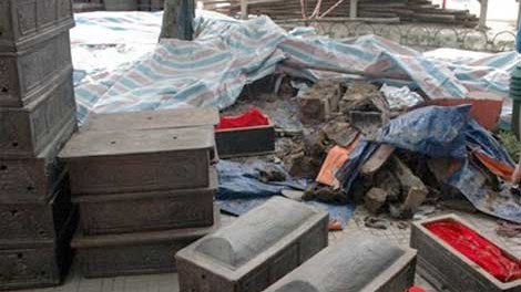 Phát hiện gần 200 bộ hài cốt trước cổng trường Đại học Công đoàn