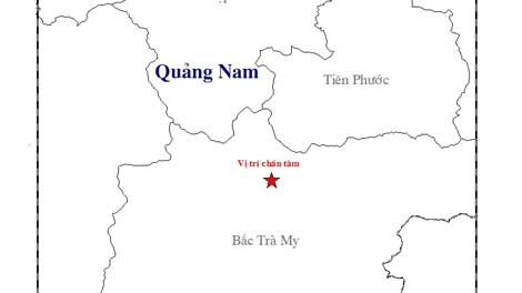 Thủy điện Sông Tranh 2 lại rung lắc bởi trận động đất