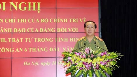Triển khai thực hiện Chỉ thị 46 của Bộ Chính trị và sơ kết công tác Công an 6 tháng đầu năm