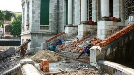 Sửa trụ sở NHNNVN Chi nhánh Hải Phòng không ảnh hưởng đến kiến trúc