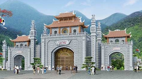 Khánh thành Cổng vào Trung tâm lễ hội Khu Di tích lịch sử Đền Hùng