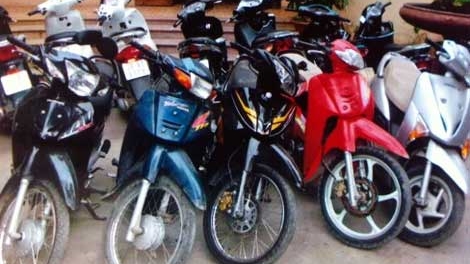 Bắt băng nhóm trộm xe máy hoành hành ở Hải Phòng