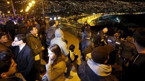 Chile rung chuyển vì động đất