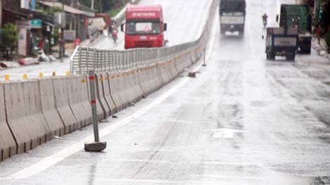 Nhiều “bẫy” nguy hiểm trên quốc lộ 1A đã mở rộng ở Phú Yên