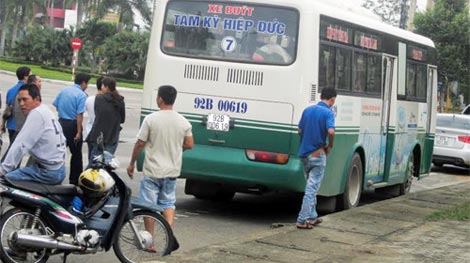 Tuyến xe buýt Tam Kỳ – Hiệp Đức hoạt động trở lại