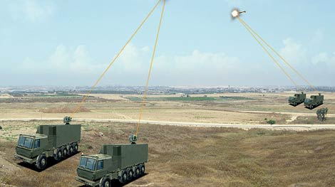 Israel chào bán vũ khí sử dụng công nghệ laser