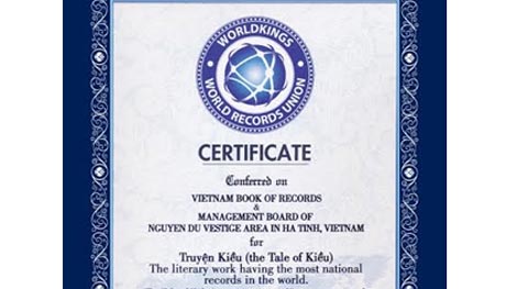 Truyện Kiều xác lập kỷ lục thế giới