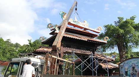 Biệt phủ vàng trăm tỷ trên núi Hải Vân của đại gia vàng đã được tháo dỡ  