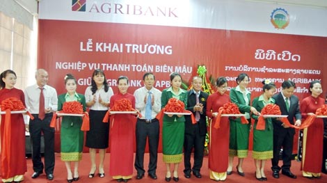 Agribank góp phần đảm bảo an ninh tiền tệ khu vực vùng biên giới