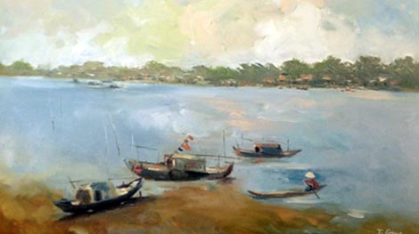 Triển lãm “Mùa xuân” của NSND Trà Giang