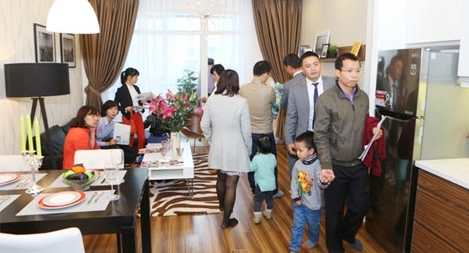 Căn hộ mẫu FLC Garden City hút khách