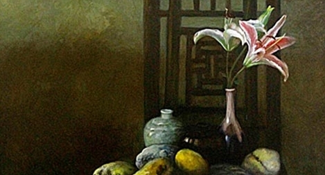 Du xuân qua sắc màu hội họa