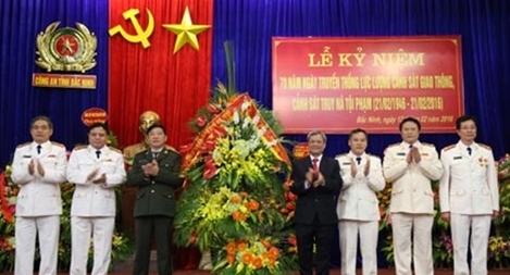 Lực lượng CSGT, Cảnh sát truy nã tội phạm kỷ niệm 70 năm truyền thống