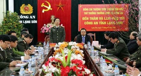 Thứ trưởng Thường trực Đặng Văn Hiếu kiểm tra công tác tại Lạng Sơn