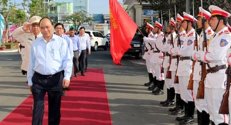 Phó Thủ tướng Nguyễn Xuân Phúc thăm, làm việc tại Công an TP.Cần Thơ