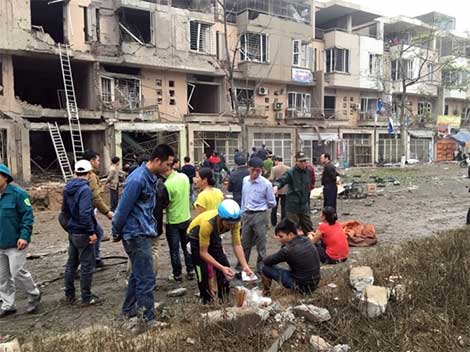 Công an Hà Nội tìm người biết thông tin liên quan đến vụ nổ kinh hoàng tại Hà Đông