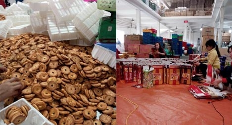 Bí mật bên trong cơ sở bánh kẹo nhái La Phù