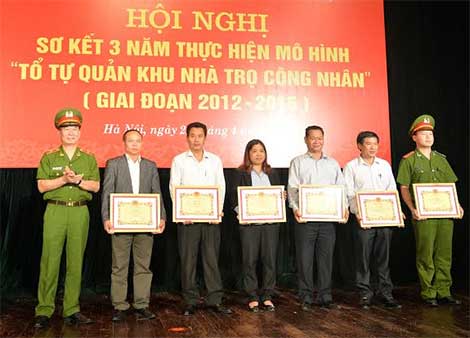 Hiệu quả mô hình Tổ tự quản khu nhà trọ công nhân tại Hà Nội