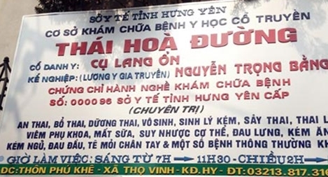 Biến đổi giới tính thai nhi Trò lừa bịp của thầy lang rởm