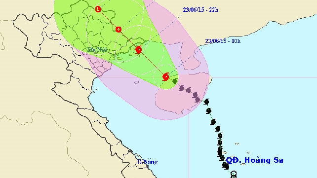 Đêm nay bão vào đất liền, Bắc bộ mưa lớn