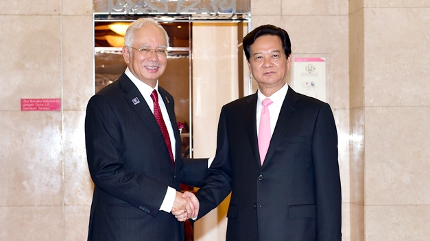 Thủ tướng Nguyễn Tấn Dũng hội đàm với Thủ tướng Malaysia Najib Rajak