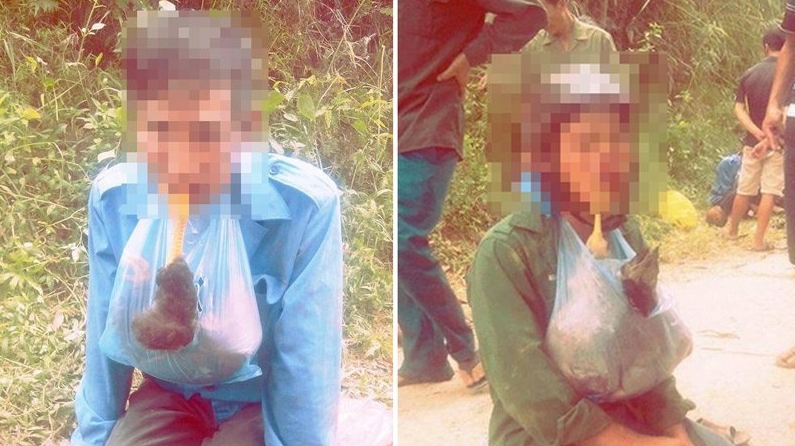 2 con nghiện đi ăn trộm, bị bắt ngậm gà chết