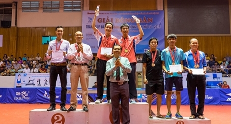 Bế mạc Giải bóng bàn tranh cúp Báo Hànộimới mở rộng