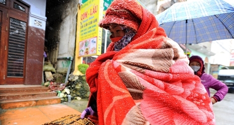 Miền Bắc tiếp tục băng giá và mưa tuyết